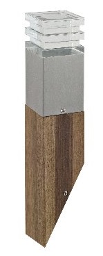 Садово-парковые светильники серии QUADRO WOOD